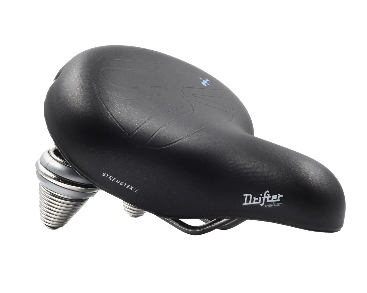 Drifter Strengtex Urban Fahrradsattel - schwarz Selle Royal
