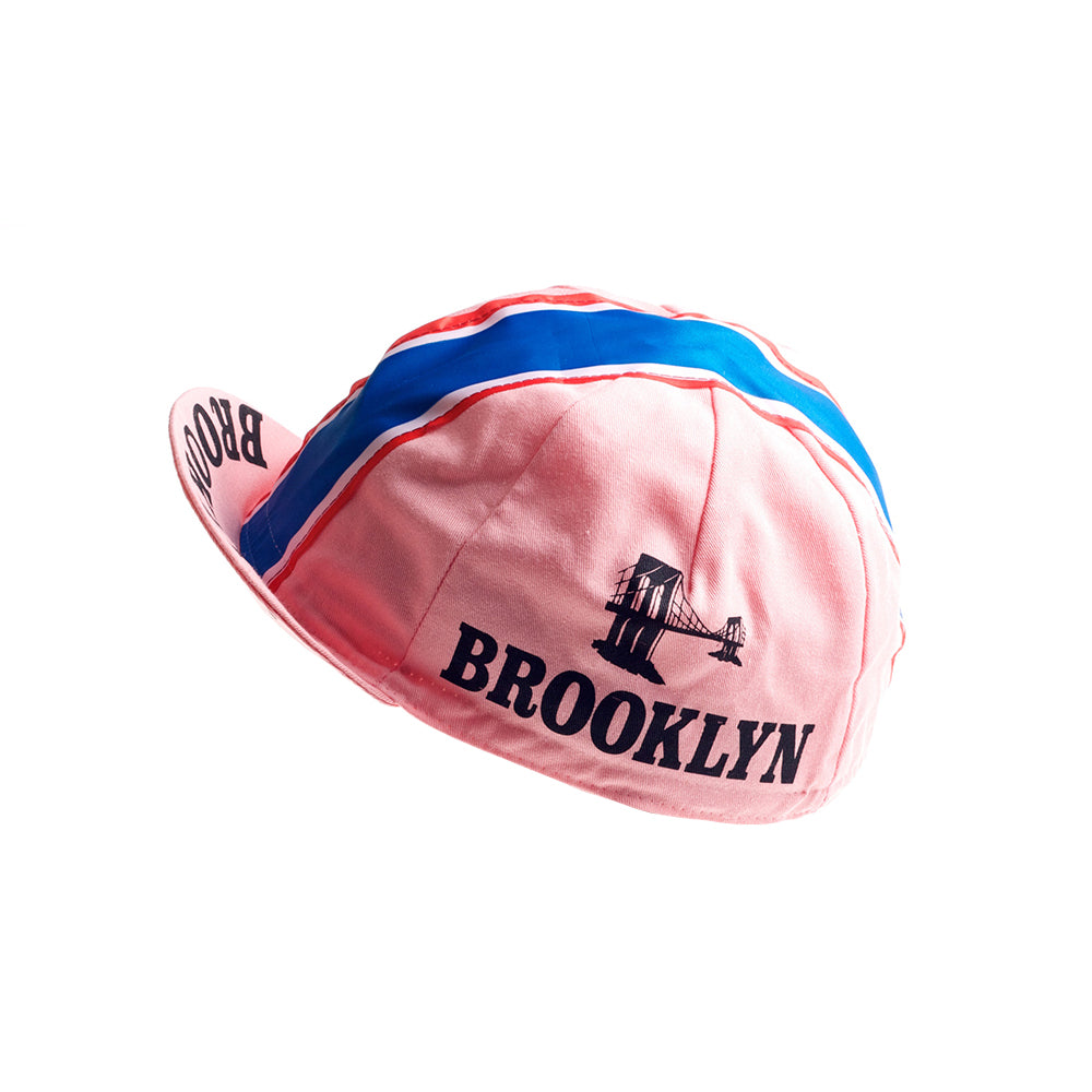 Vintage Cycling Cap - Brooklyn Pink