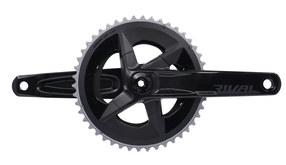 rennrad kurbel 46/30 Rival AXS Kurbelgarnitur, 46-33 Zähne, 12-fach