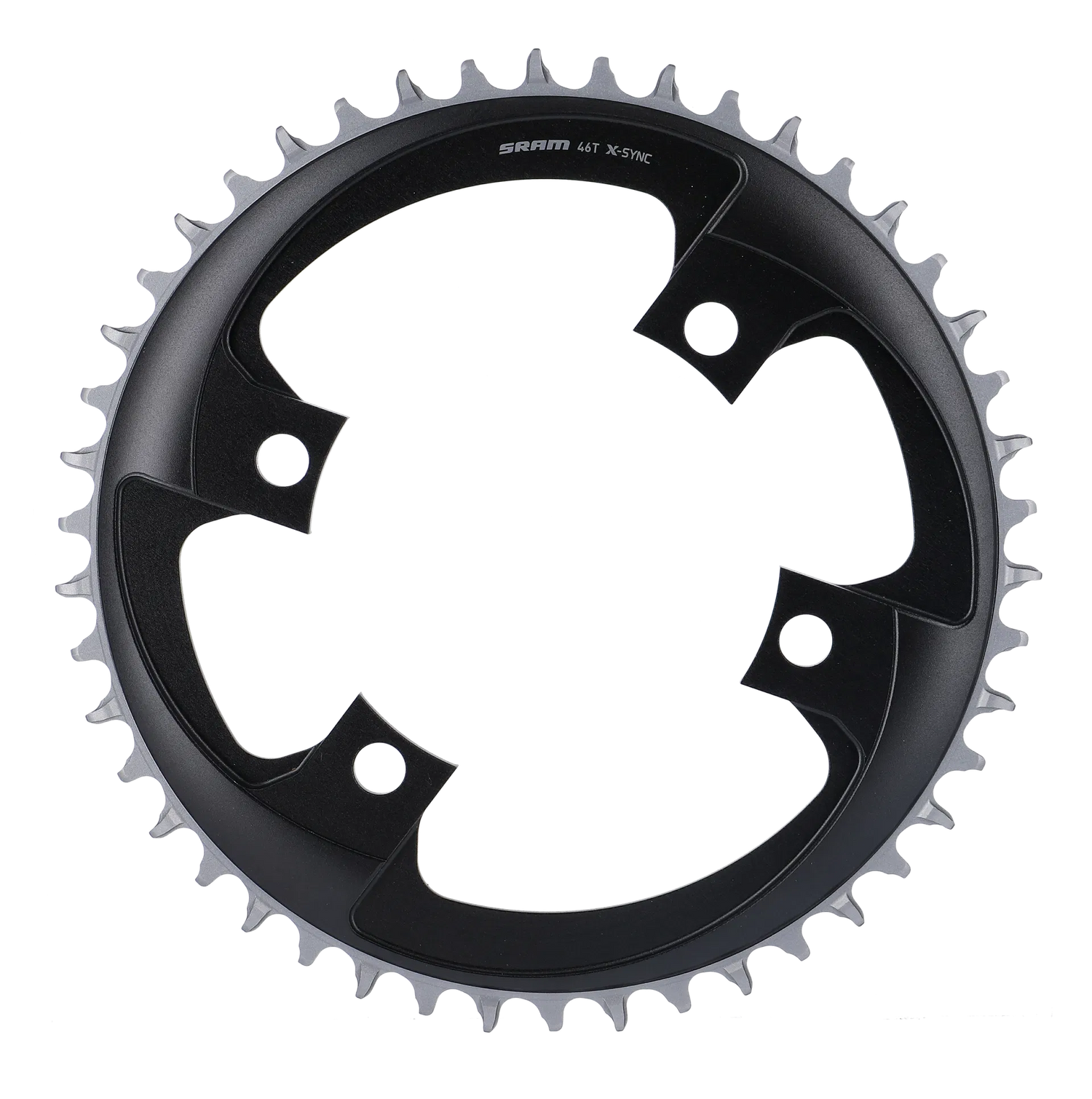 Kettenblatt Road X-Sync, 12-fach - schwarz