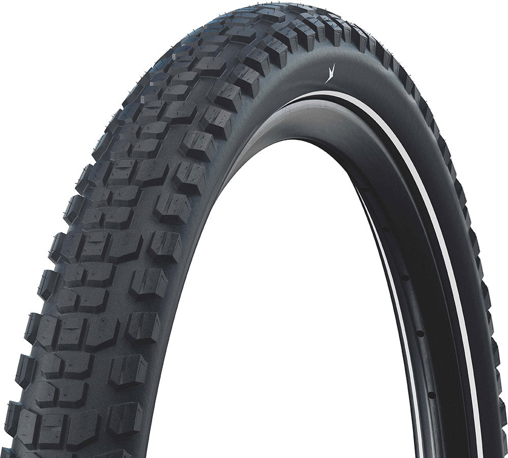 Hybrid Johnny Watts, Addix Green, Radial, 29" Faltreifen TLR - schwarz/reflex Schwalbe