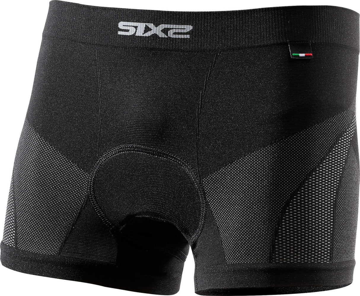Kurze Funktionshose BOX2 V2 schwarz-carbon