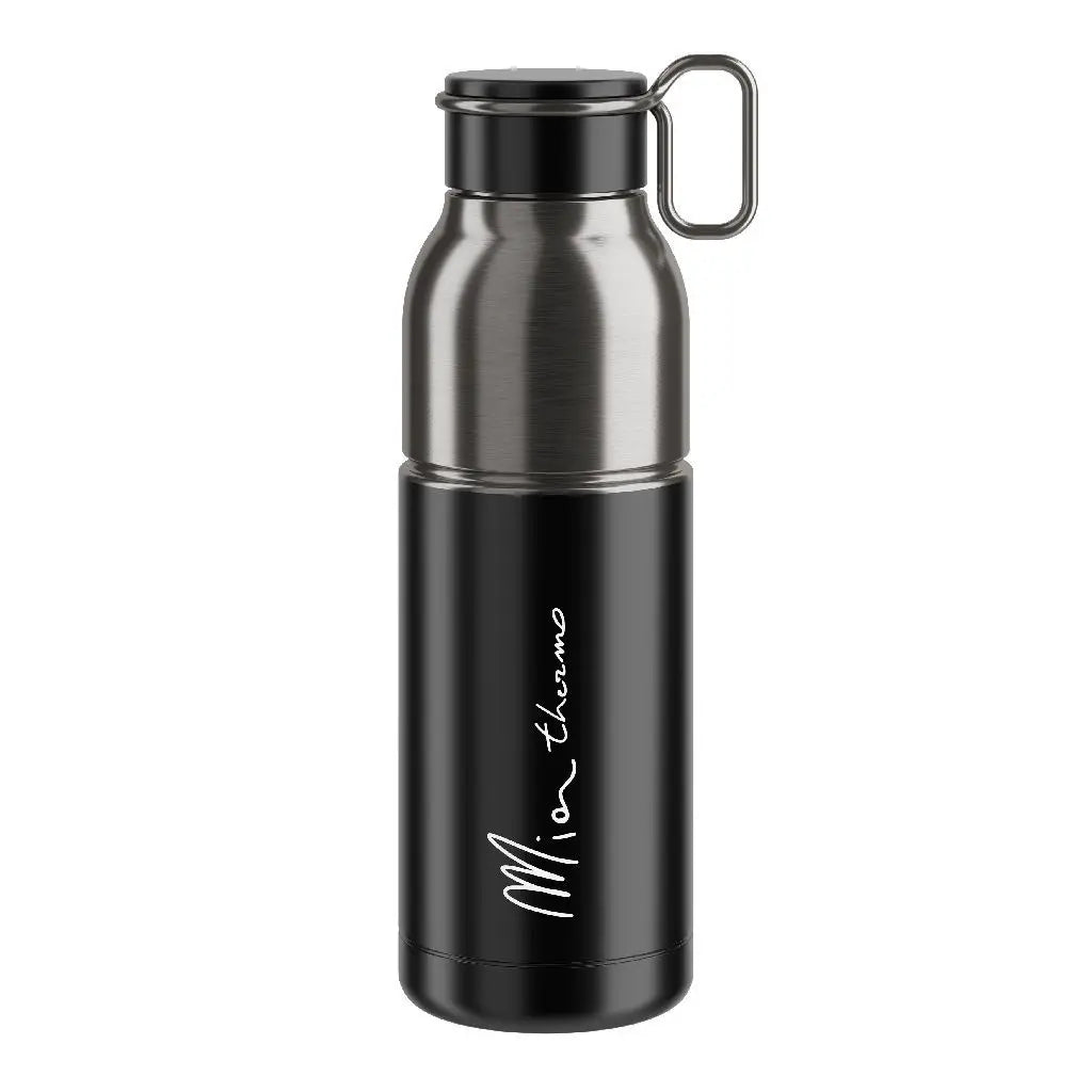 Thermoflasche Mia 550 ml - schwarz/silber Elite