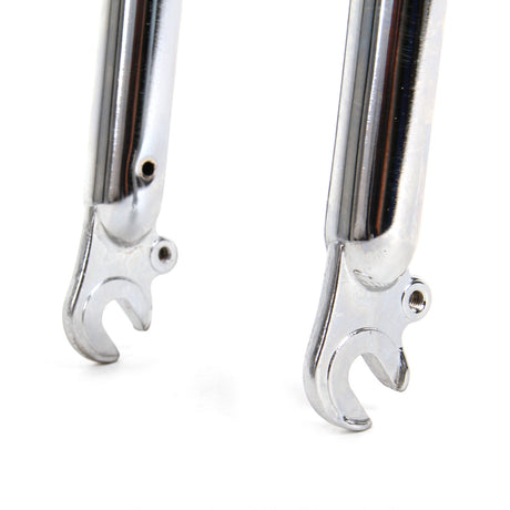 26 Zoll Starrgabel CroMo silber