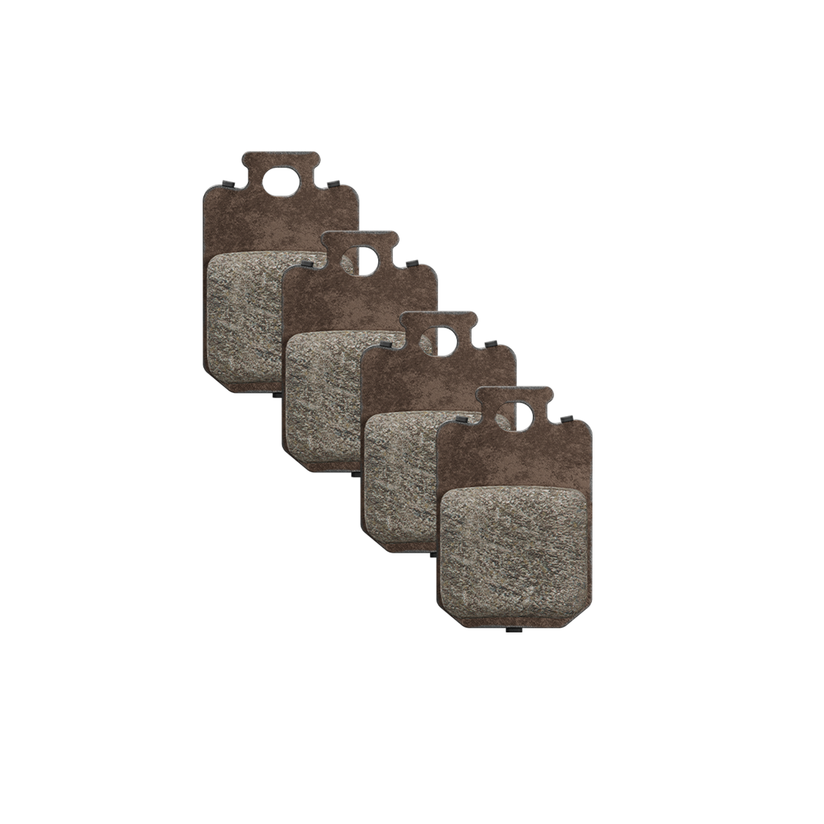 Bremsbelag MDP 8+ - schwarz/grau