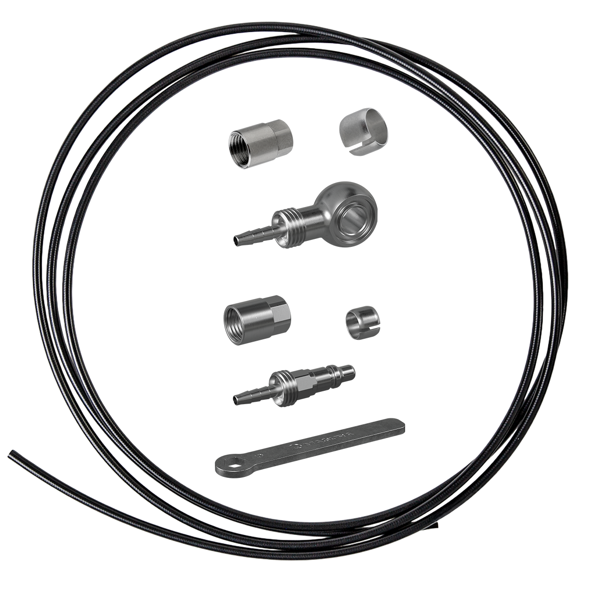 Disctube Bremsleitung 3.000 mm ETT-Banjo Kit