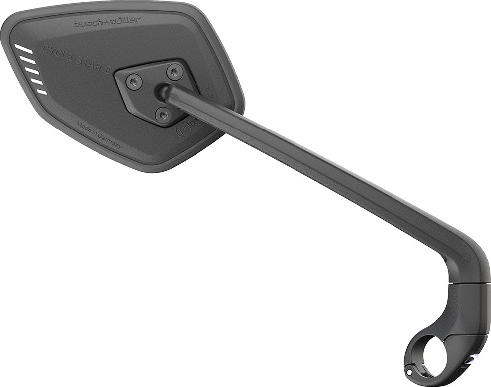 Spiegel Cycle Star E, Ø=22,2mm - schwarz