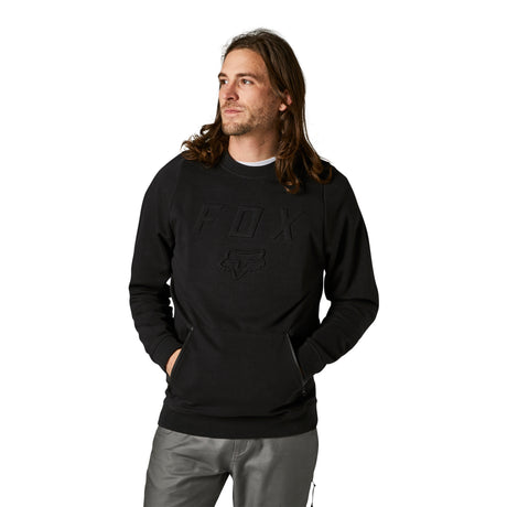 BACKLASH DWR CREW FLEECE - Black