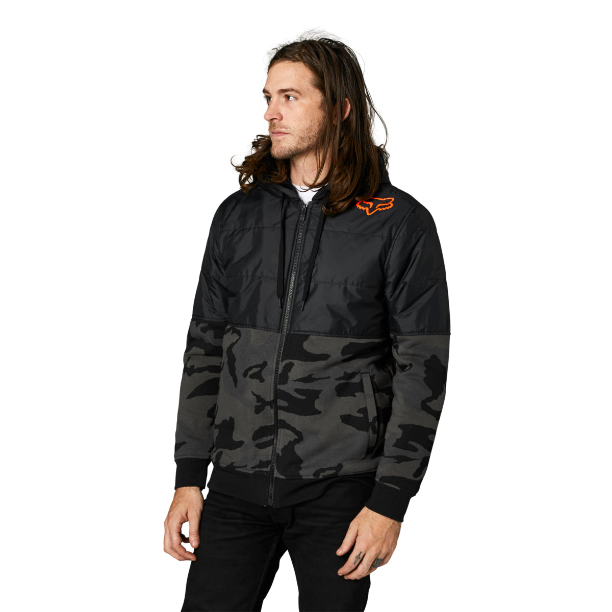 LINDON SASQUATCH FLEECE - Black Camo