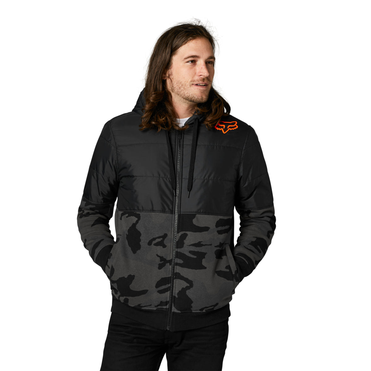 LINDON SASQUATCH FLEECE - Black Camo