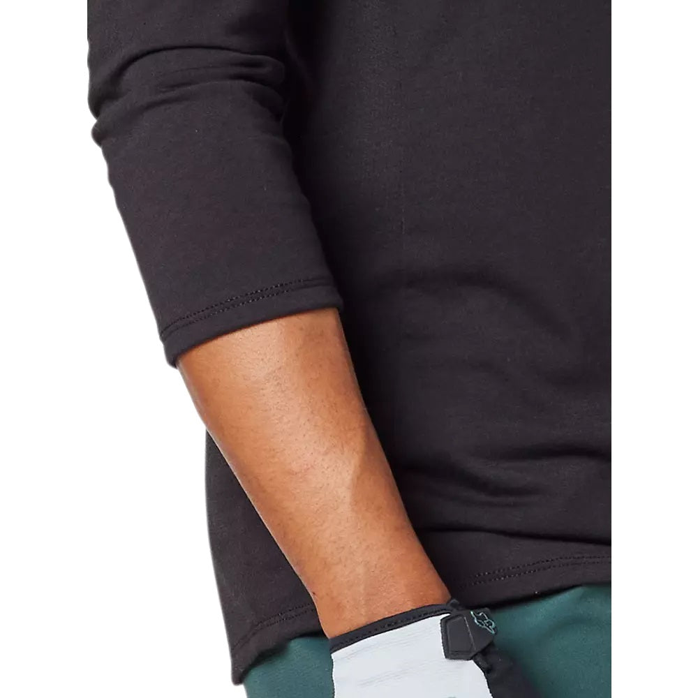 Womens Ranger Dr 3/4 Jrsy - black