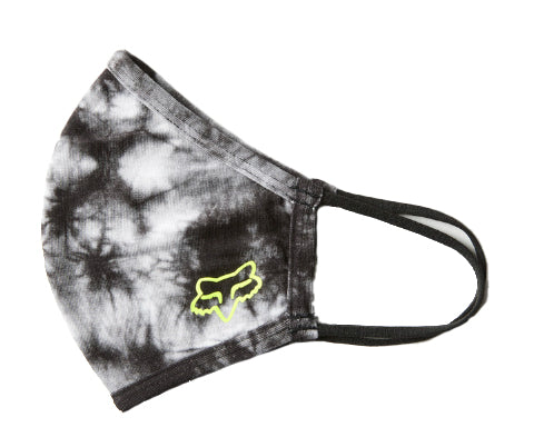 Gesichtsmaske - Mundschutz - Tie Dye - Schwarz/Weiß