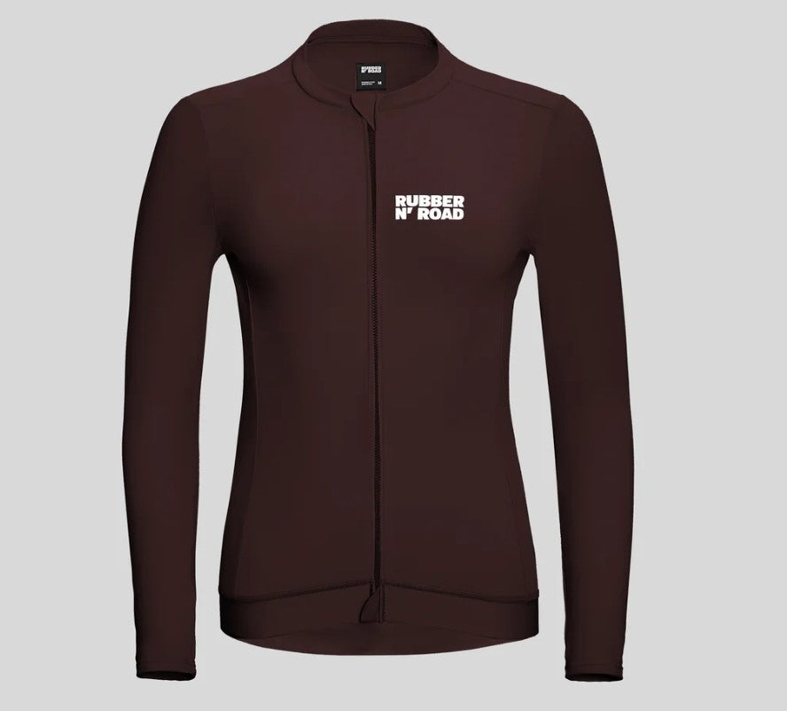 Women's Uniform Long Sleeve Jersey - Palisades Cliff RUBBER N' ROAD