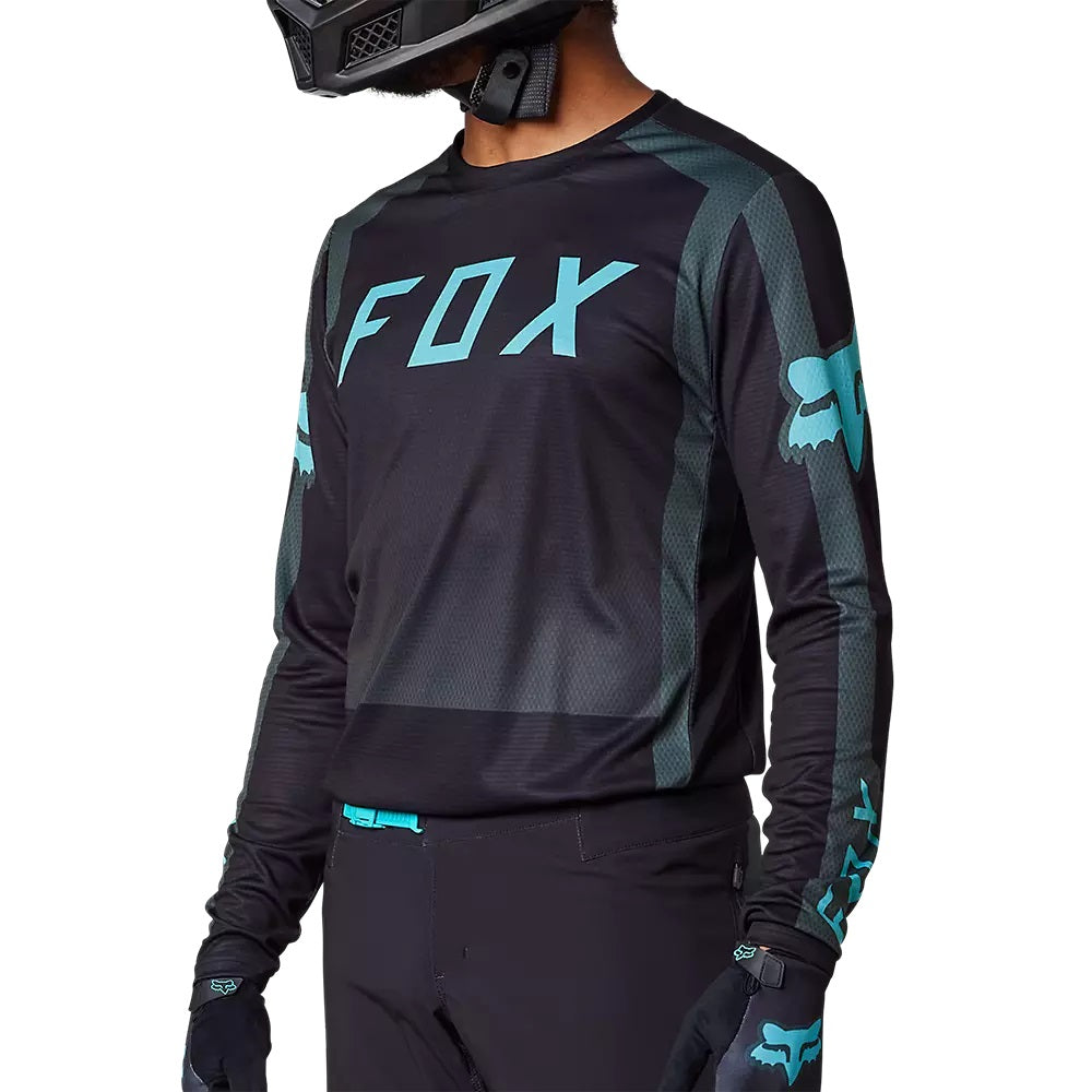 Defend Long Sleeve Jersey - emerald