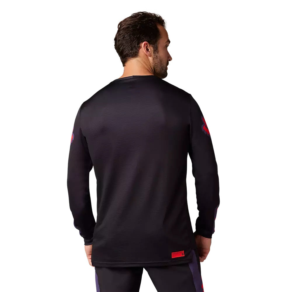 Defend Long Sleeve Jersey - sangria