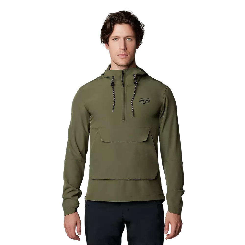 Ranger Wind Pullover - olive green