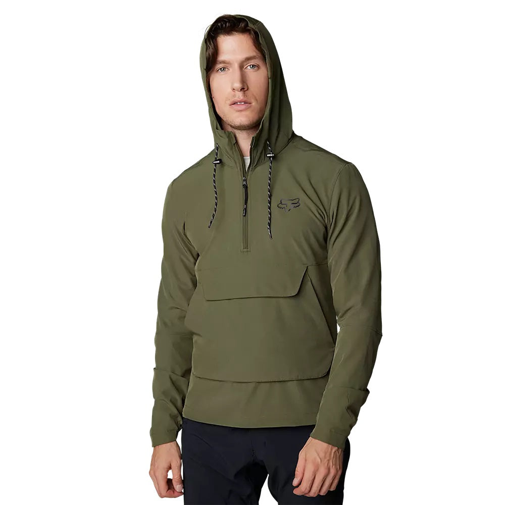 Ranger Wind Pullover - olive green