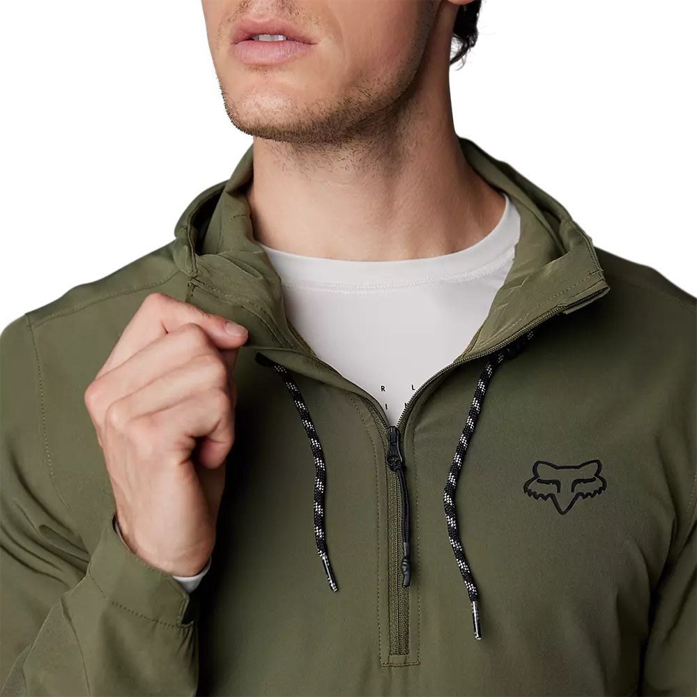 Ranger Wind Pullover - olive green
