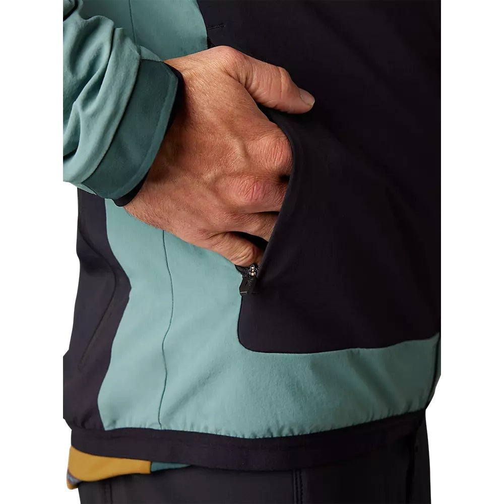 Defend Fire Alpha Jacket - sea foam