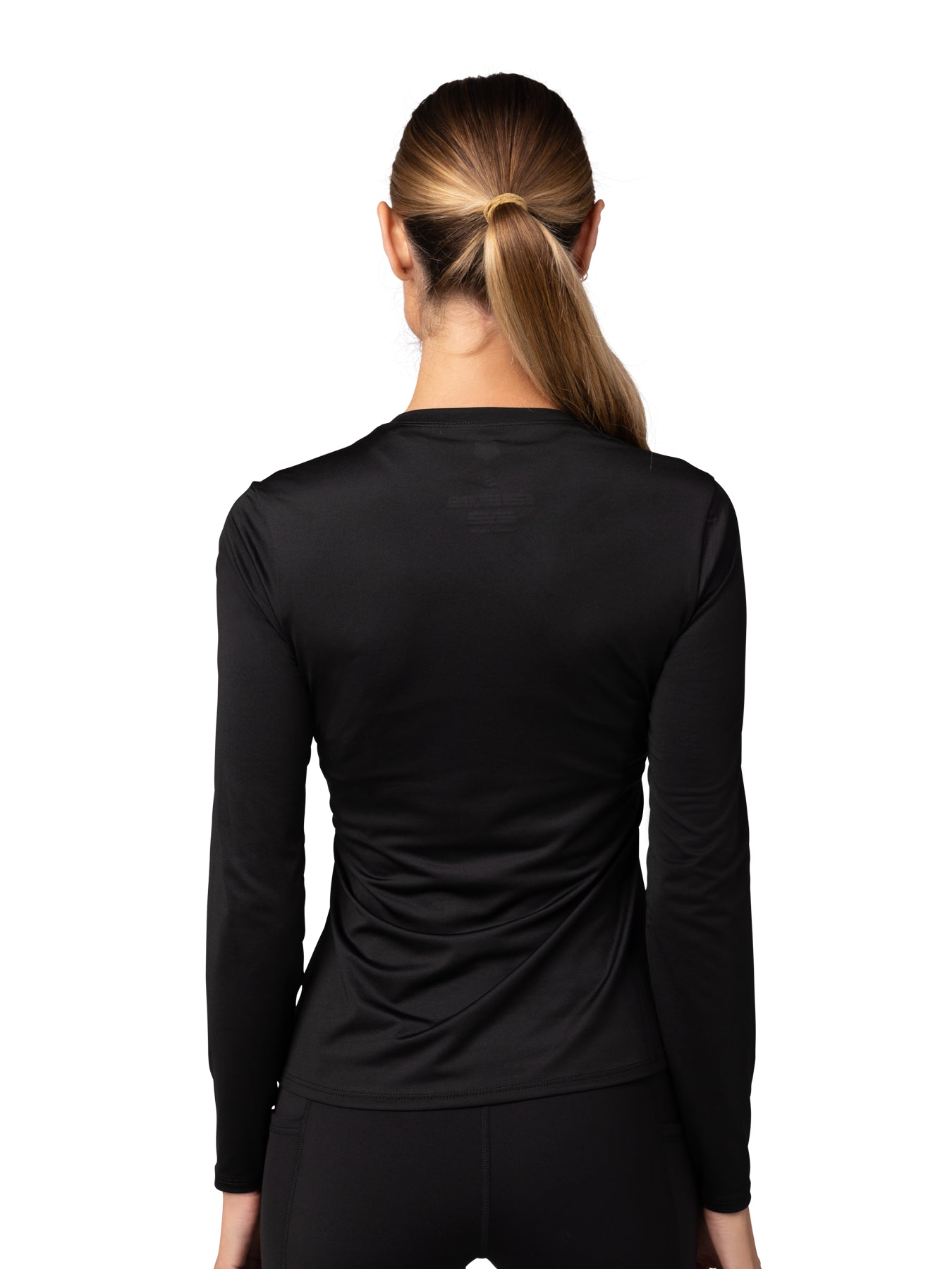 W Tecbase LS Shirt - Black