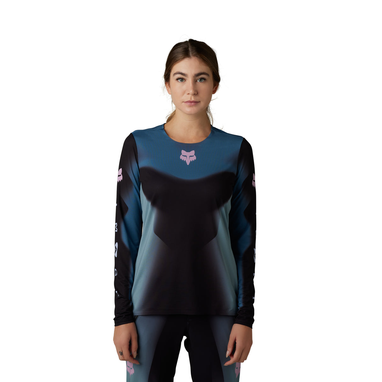Women's Flexair Long Sleeve Jersey TS57 - Black