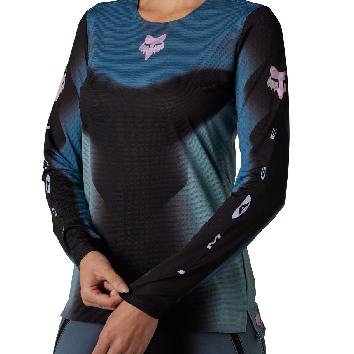 Women's Flexair Long Sleeve Jersey TS57 - Black