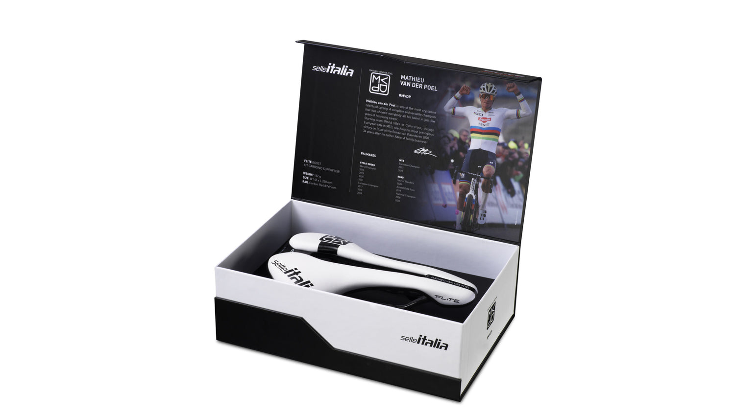 Flite Boost Kit Carbon SF "Mathieu van der Poel" - MVP-white