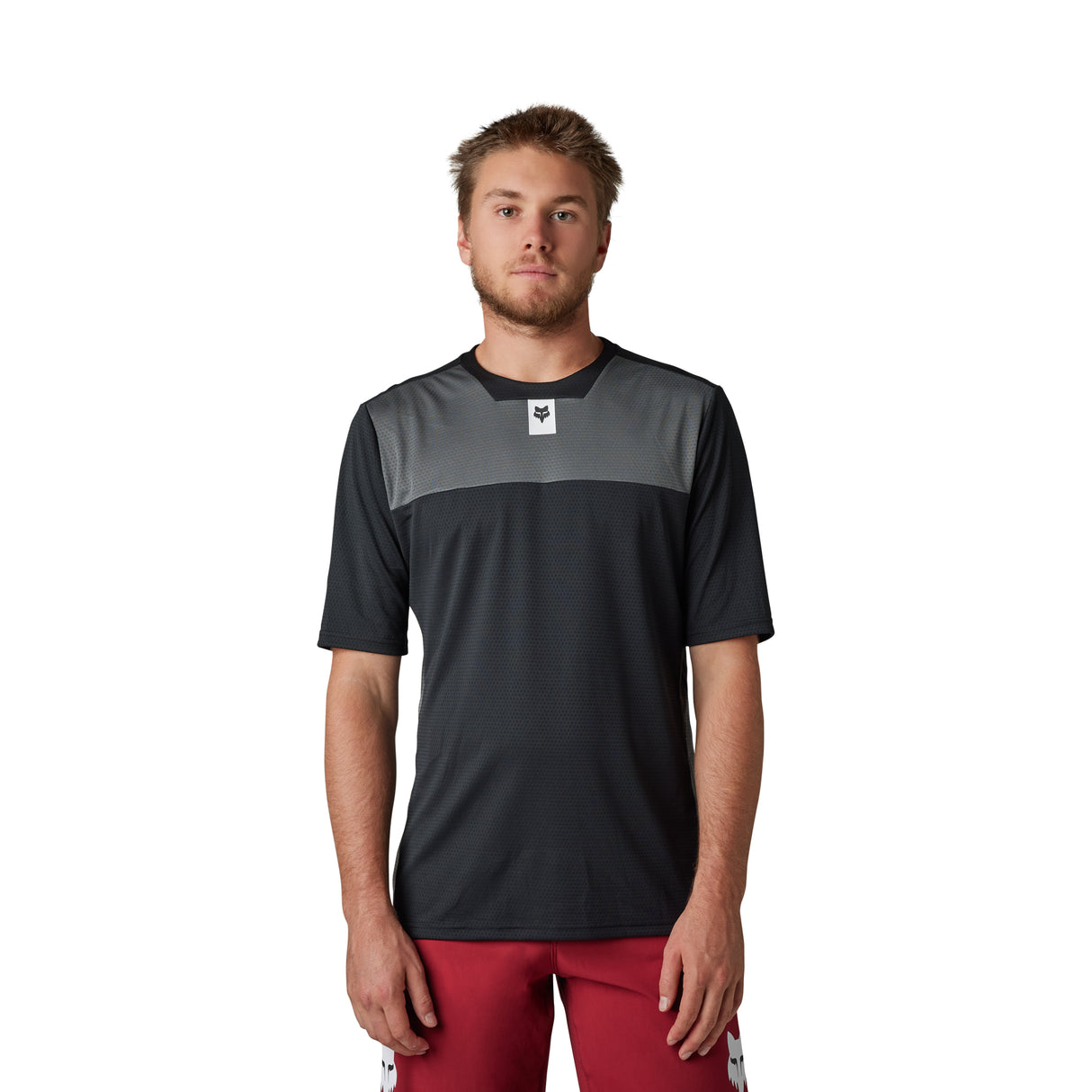 Defend Short Sleeve Jersey - Black