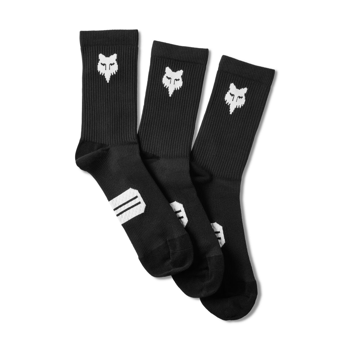 6'' Ranger Sock Prepack Black - Black