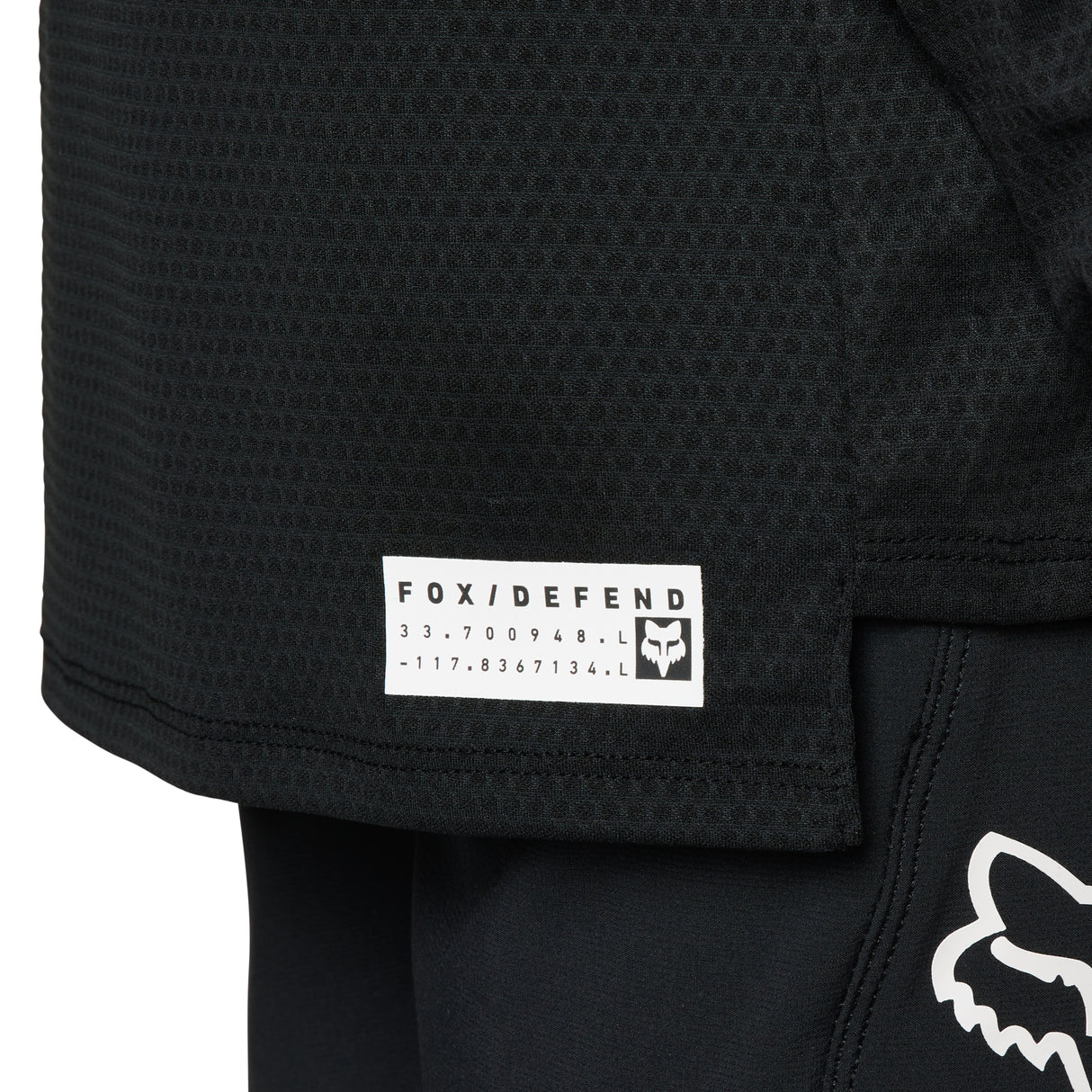 Youth Defend Long Sleeve Jersey - Black