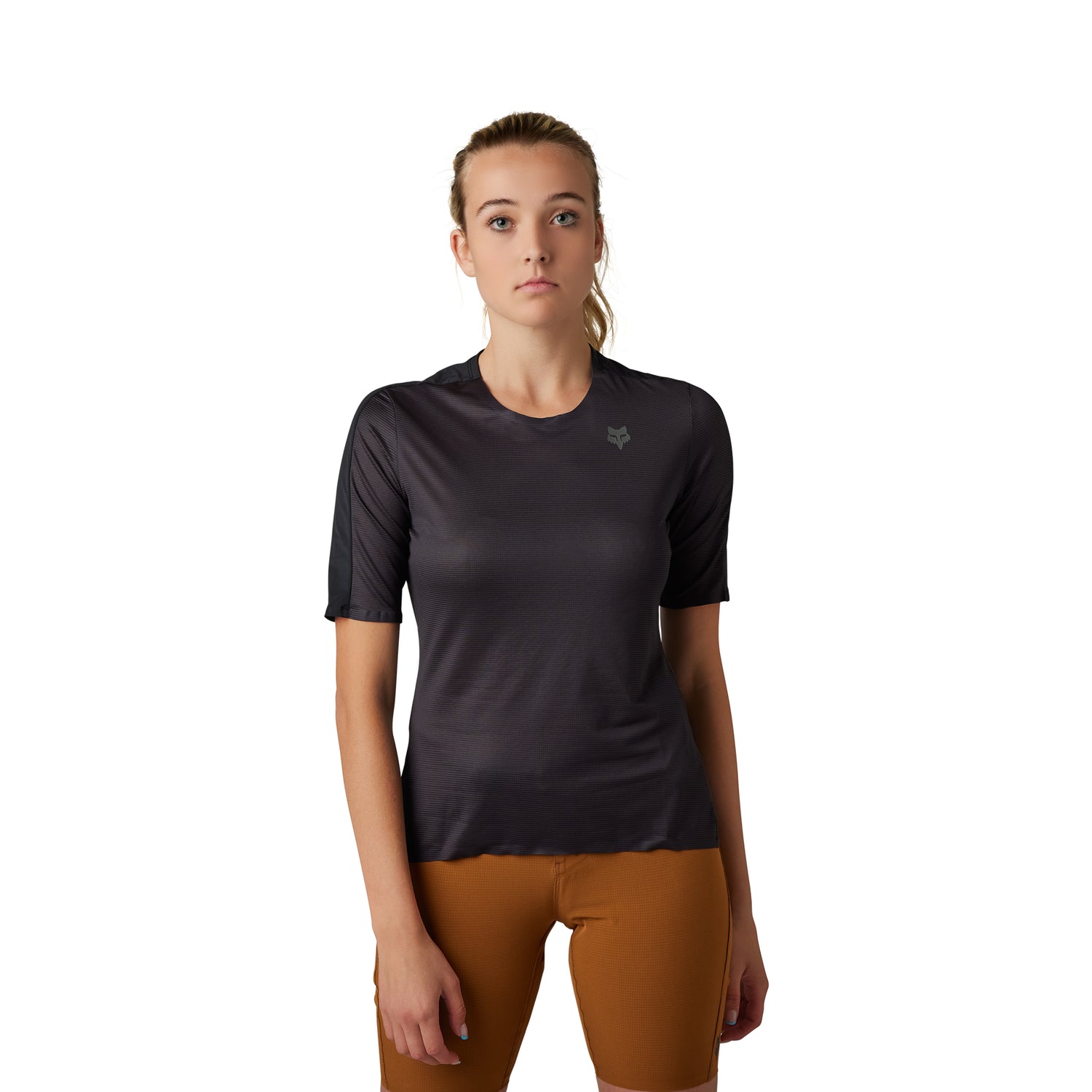 Women's Flexair Ascent Short Sleeve Jersey - Black