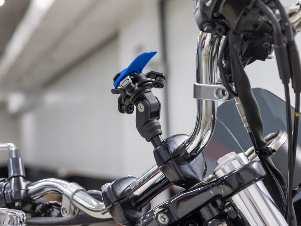 Quad Lock Motorcycle Handlebar Clamp Bolt Mount