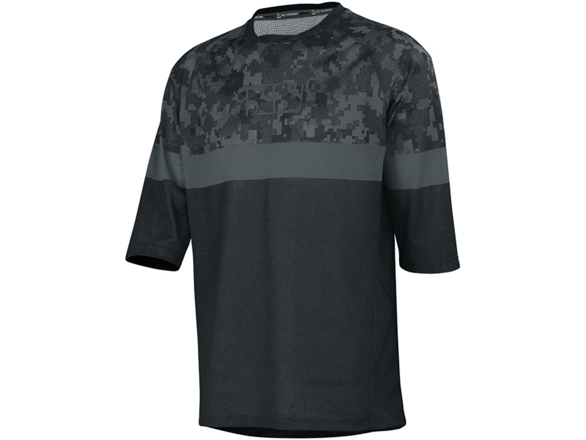 Carve Air Trikot - Schwarz/Camo - 3/4-Arm