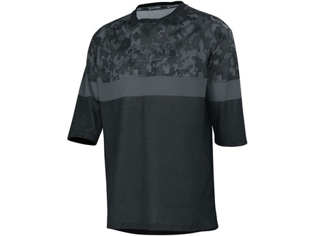 Carve Air Trikot - Schwarz/Camo - 3/4-Arm