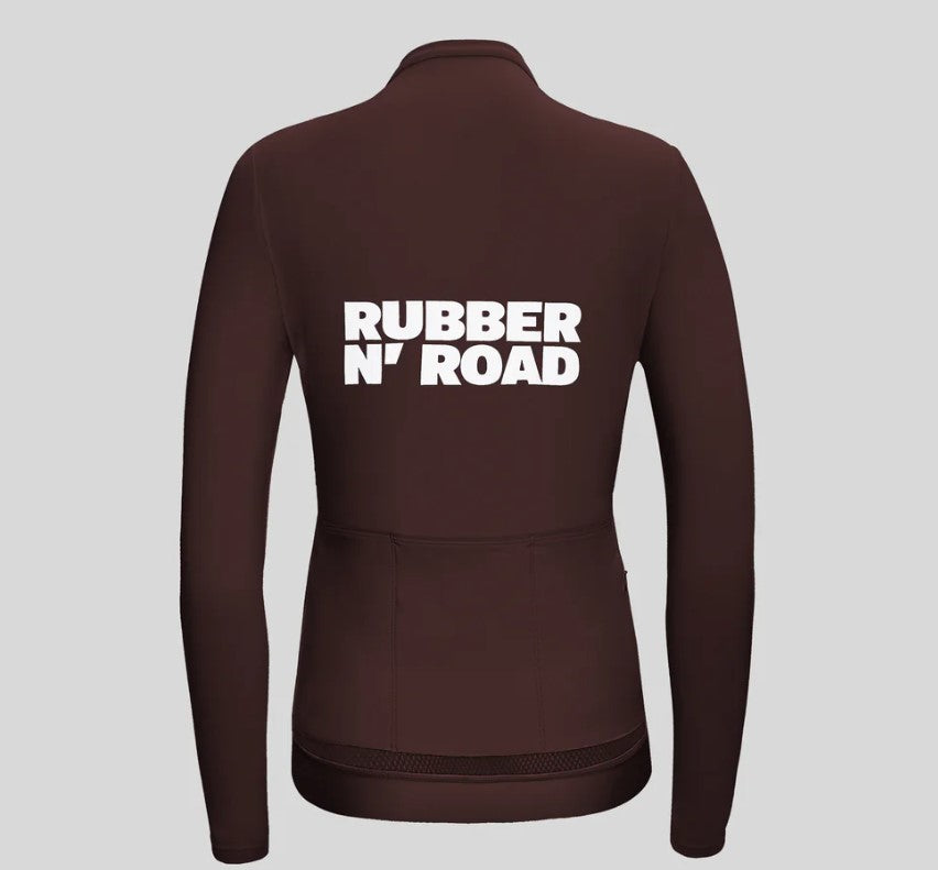 Women's Uniform Long Sleeve Jersey - Palisades Cliff RUBBER N' ROAD
