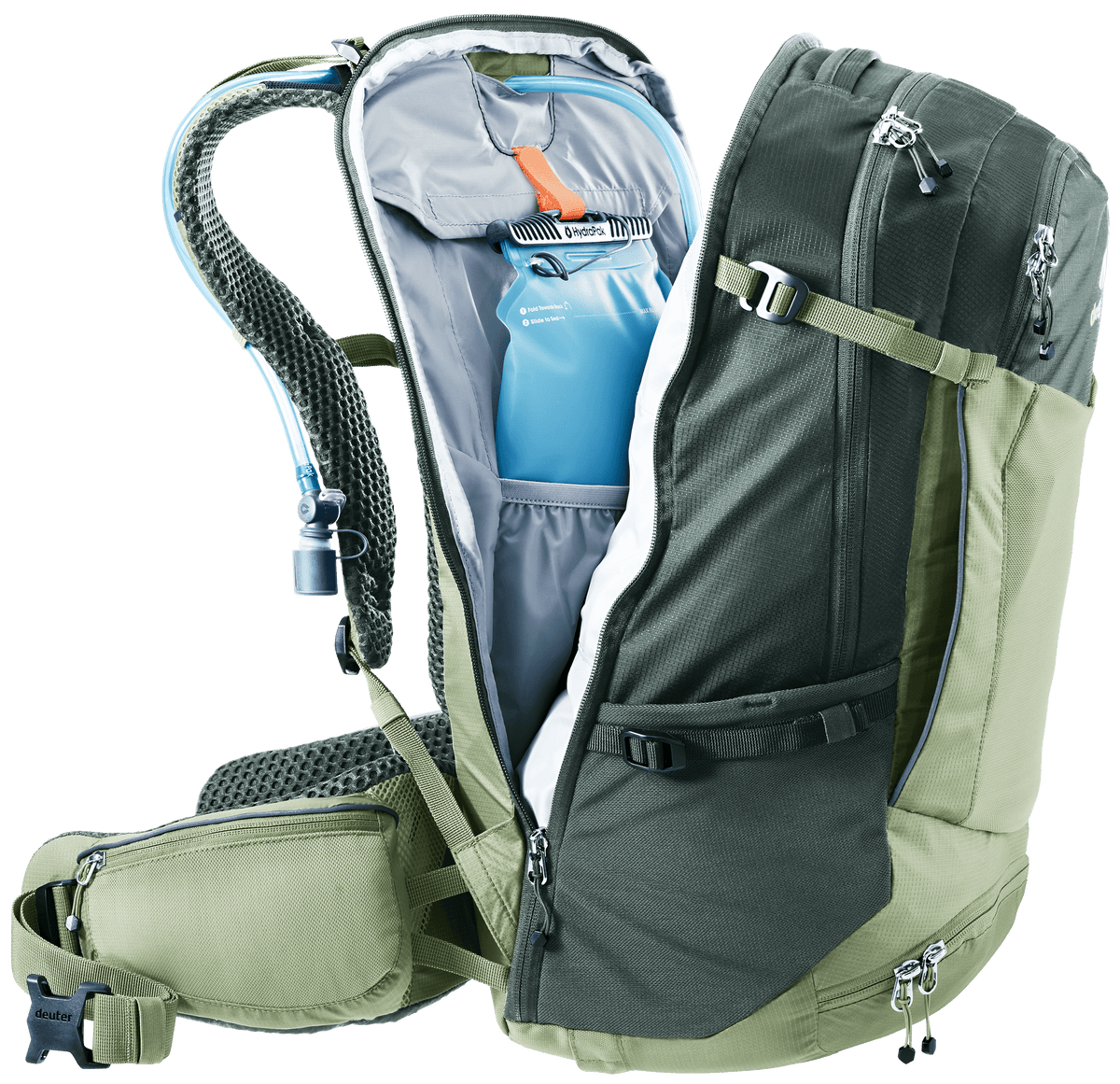 Trans Alpine Pro 28 - grove-ivy deuter