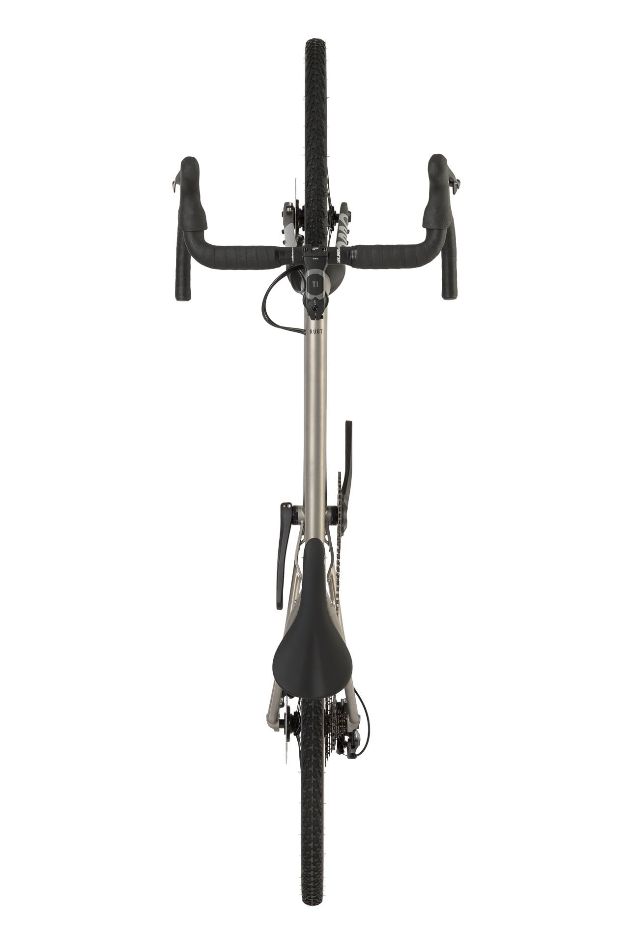 Ruut Ti Gravelbike - Titanium/Black