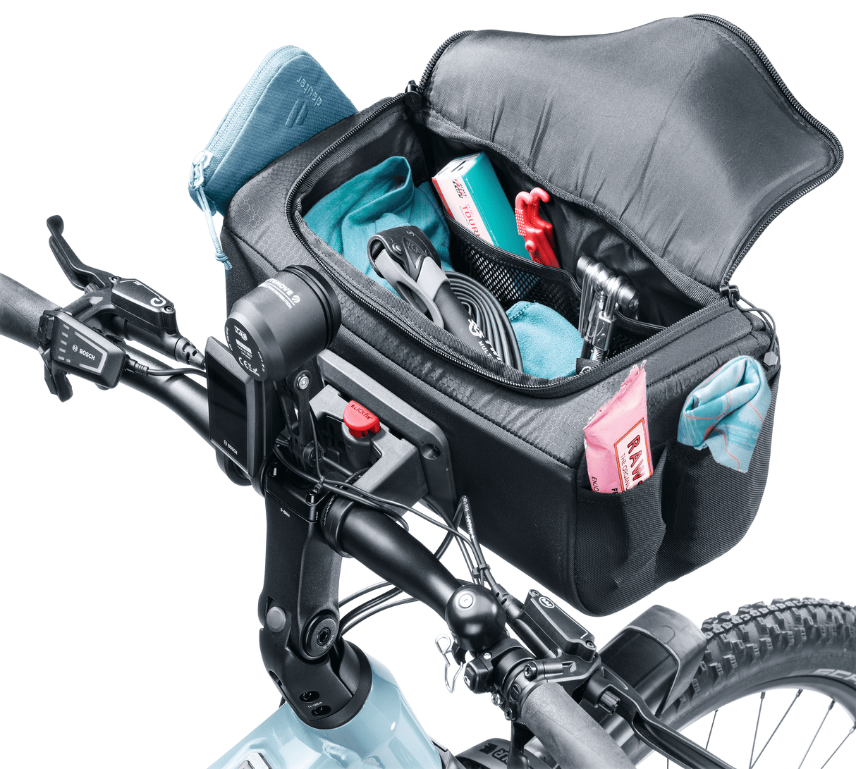 Handle Bar Bag 8 KF - black