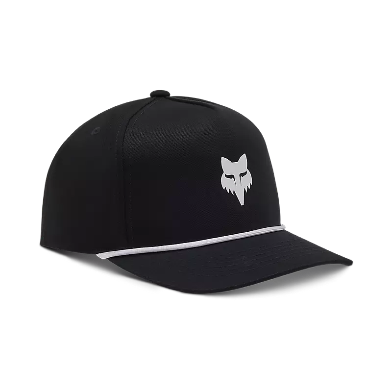 Head Rope Hat - Black/White Fox Racing