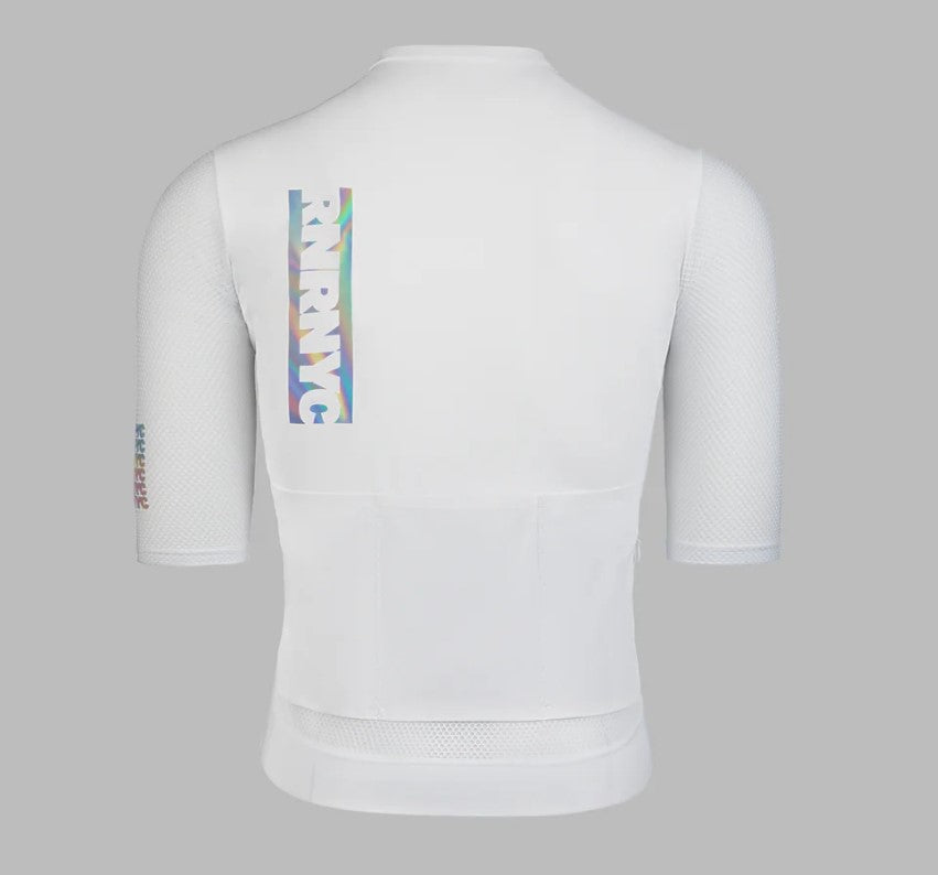 REVERB Race Jersey - White RUBBER N' ROAD