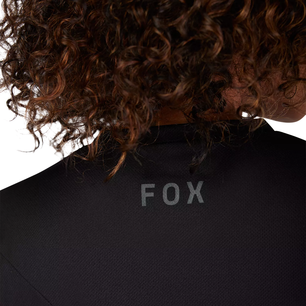 Womens Ranger Fox Head Long Sleeve Jersey - Black