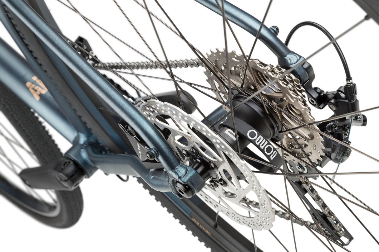 Ruut AL1 2X Gravelbike - Navy/Black