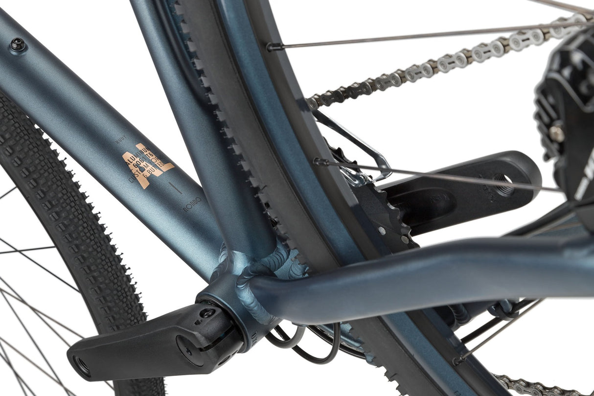 Ruut AL1 2X Gravelbike - Navy/Black