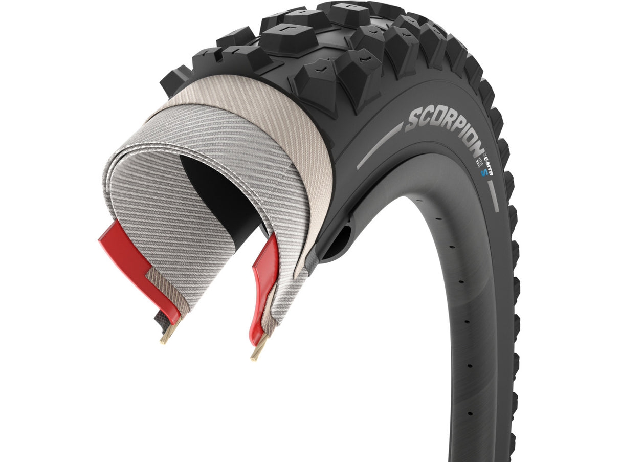 Scorpion E-MTB S Hyper Wall SmartGrip Gravity 27,5" - schwarz