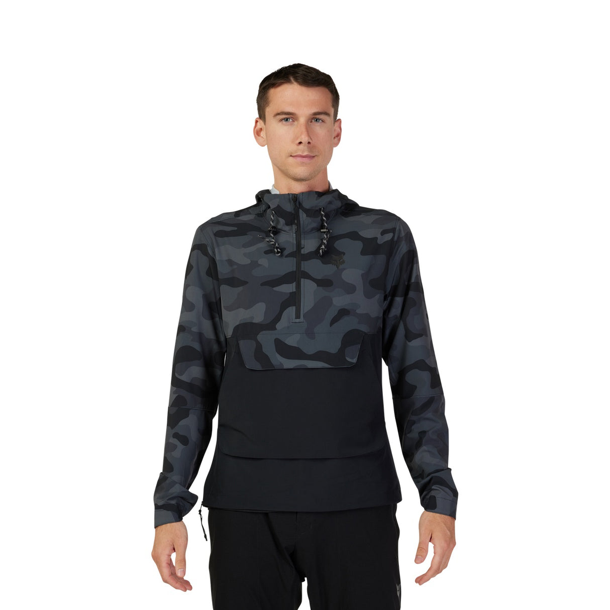 Ranger Wind Pullover - Black Camo