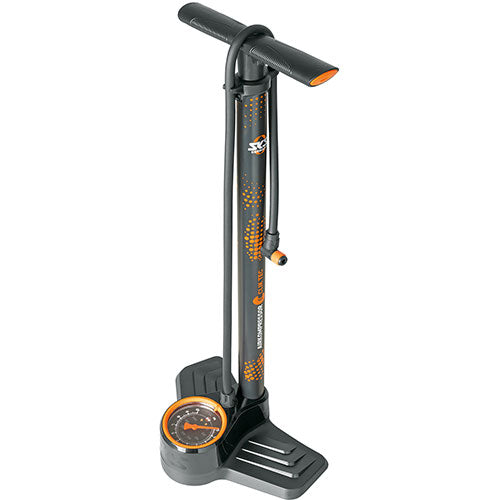 Standpumpe AIRKOMPRESSOR CLIK TEC 10.0 - schwarz/orange