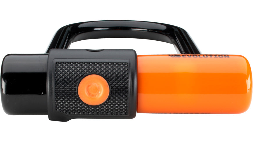 Evolution Mini-6 Lite Bügelschloss - schwarz/orange