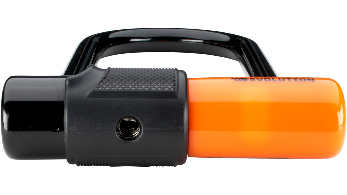 Evolution Mini-6 Lite Bügelschloss - schwarz/orange