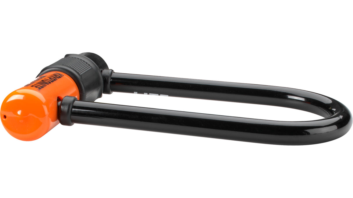 Evolution Mini-6 Lite Bügelschloss - schwarz/orange