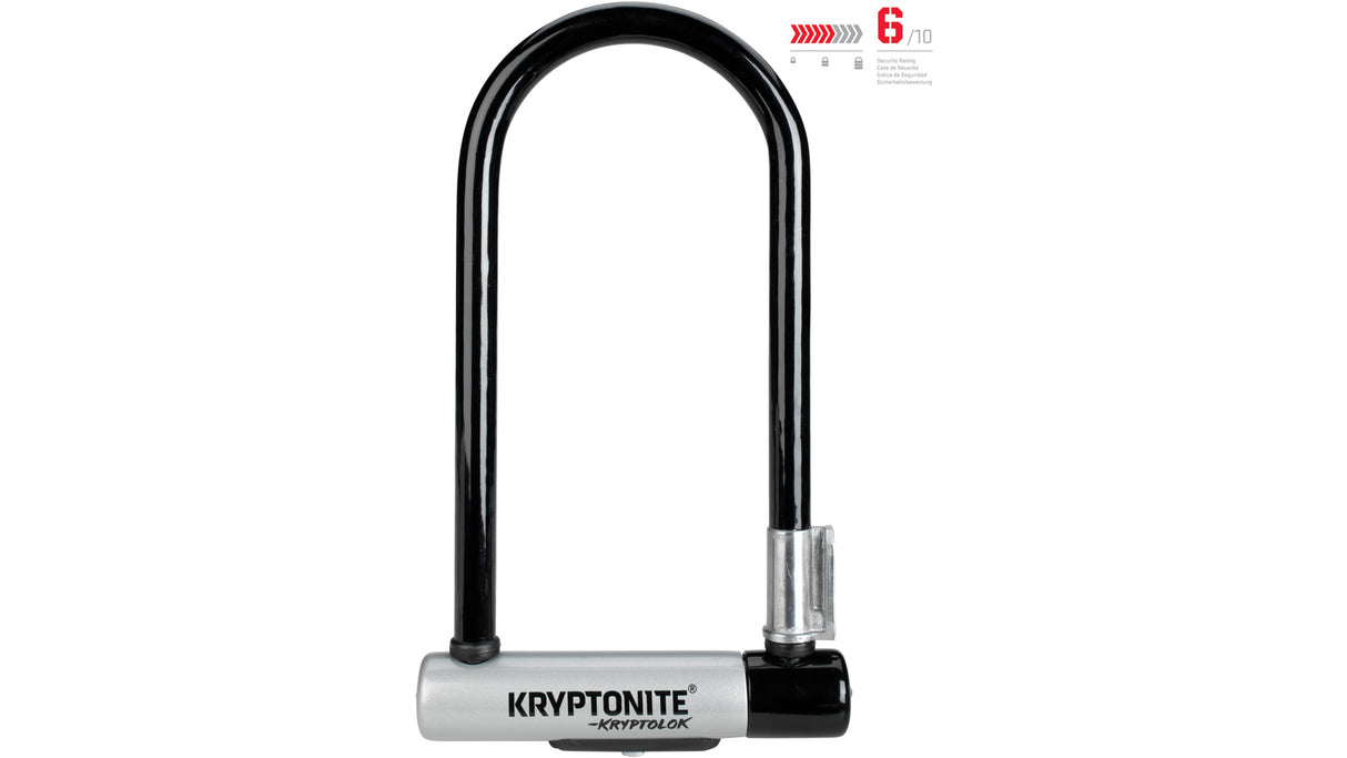 Kryptolok Standard Bügelschloss - schwarz/grau